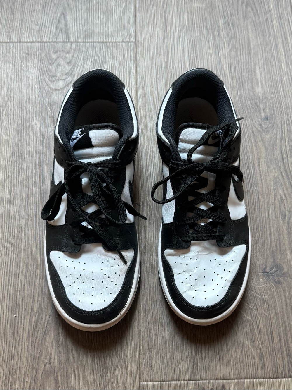 Nike Panda Black and White Men’s Low-Top Sneakers